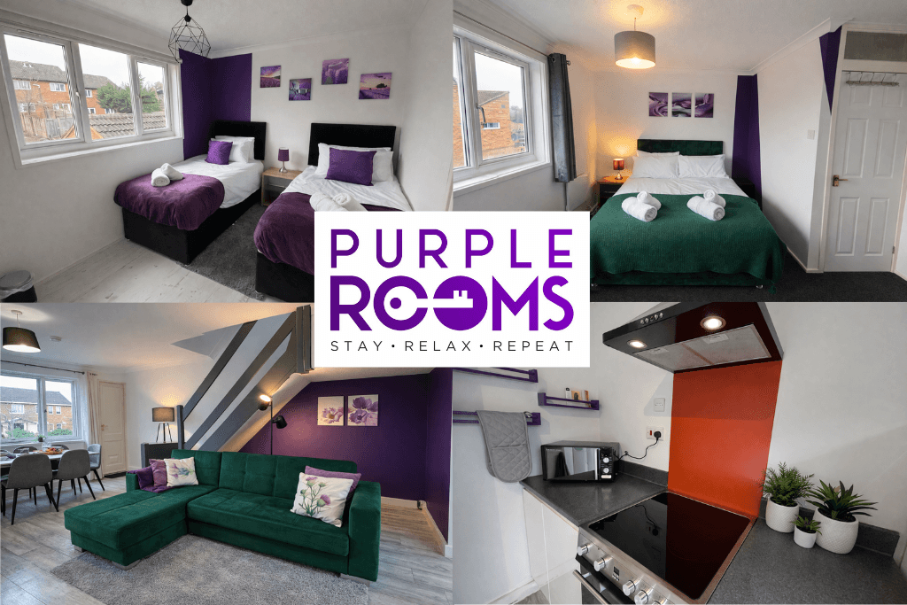 2 Bed 1 Bath in Milton Keynes | Sleeps 4 | Parking